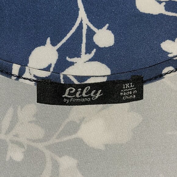 1X | Lily By Firmiana | Floral Tank Top - Picture 4 of 5